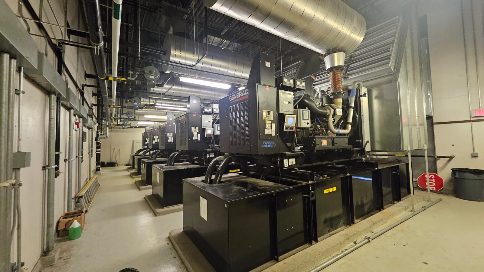 Infrastructure de production électrique sur site