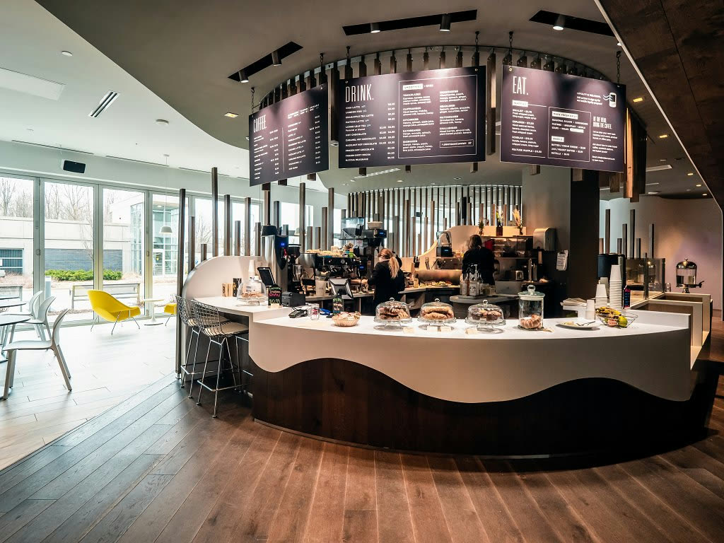 On-campus cafe